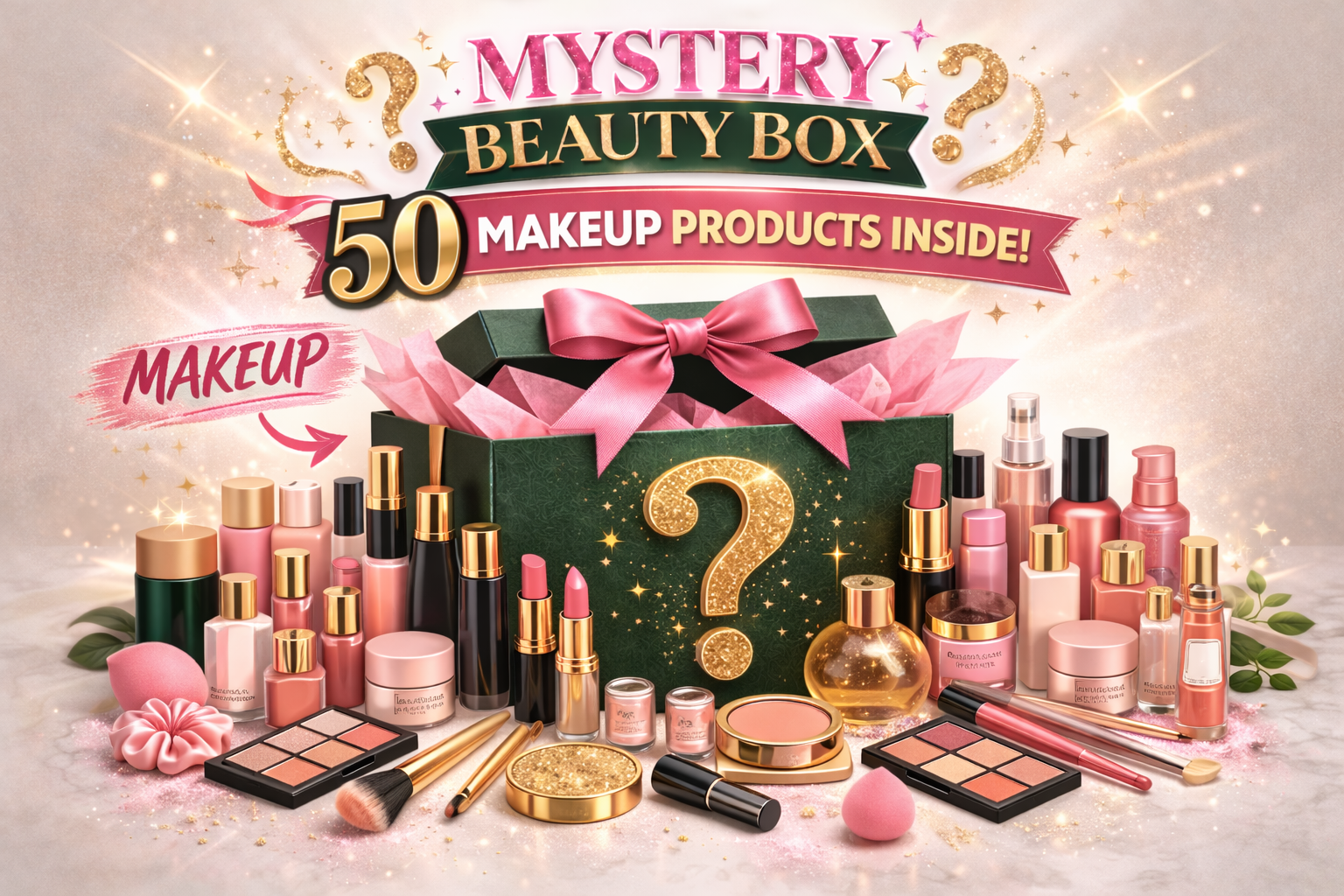 50PC High End Makeup Box