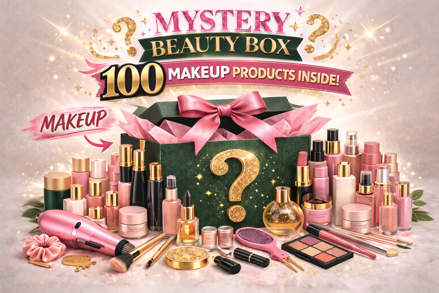 100PC High End Makeup Box