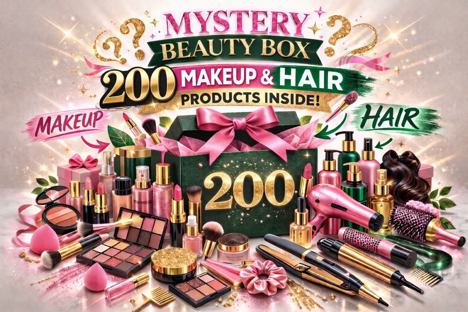 Ultimate Starter High End Makeup Box 200PC Box