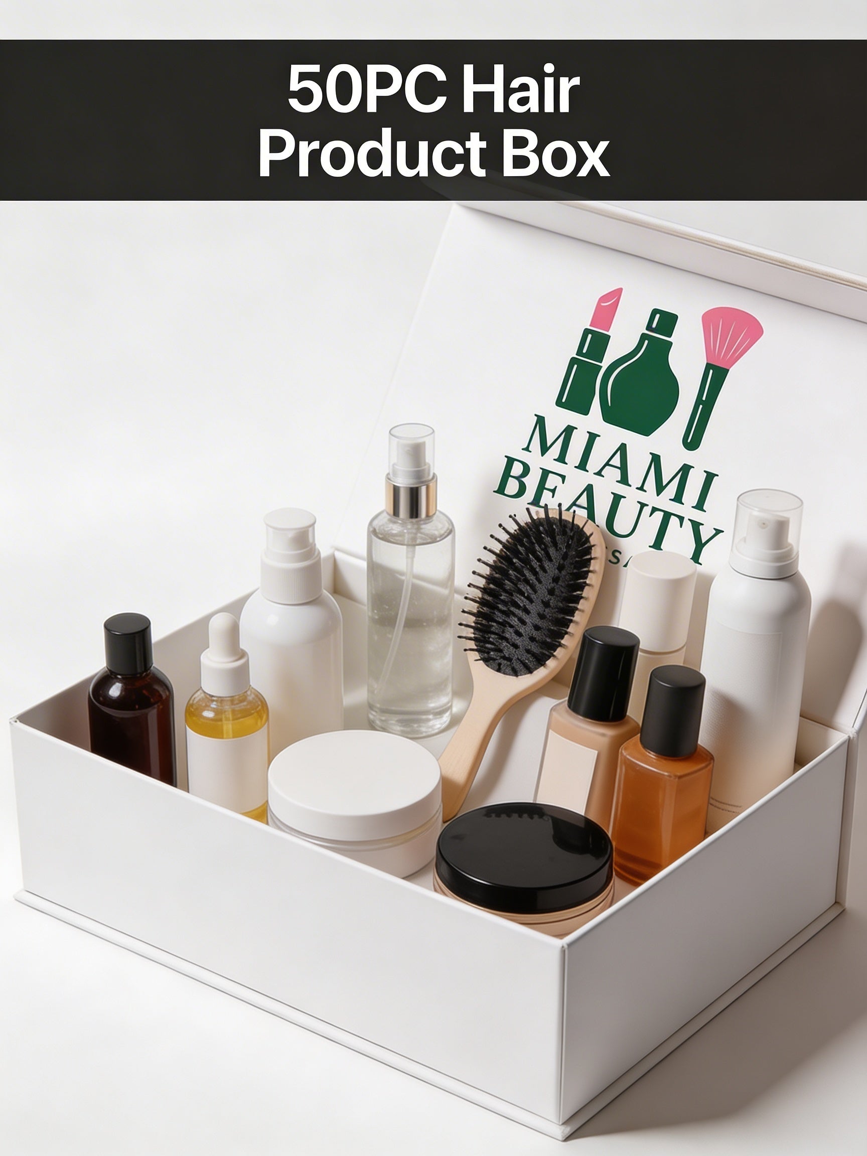 50PC Hair Product Box