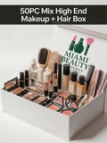 50PC Mixed Box - High-End Makeup + Hair Wholesale Starter Lot