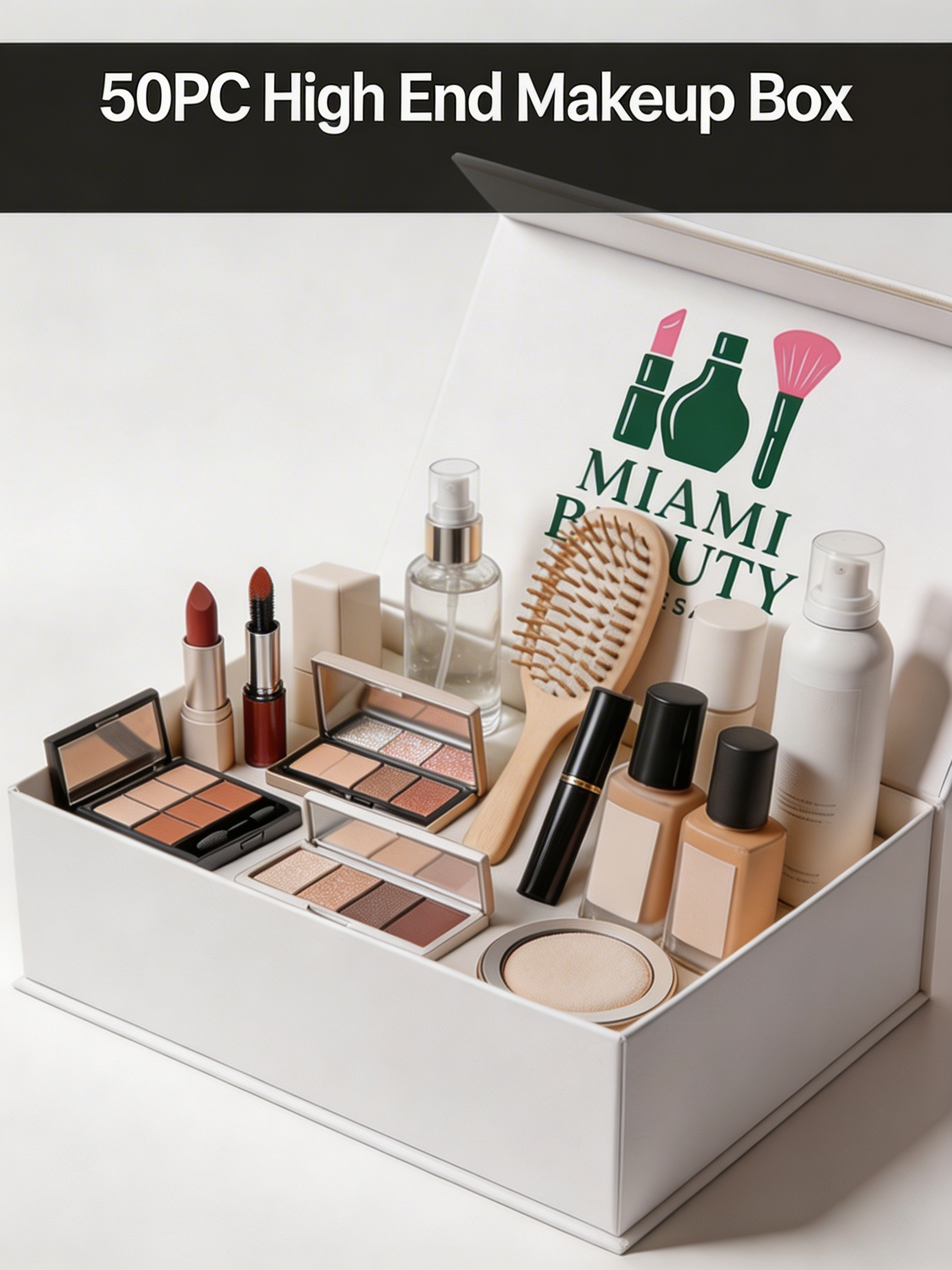 50PC High End Makeup and Skin care Box