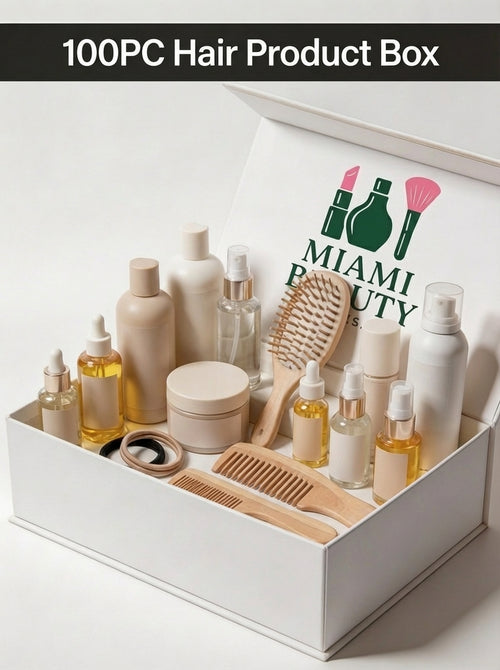 100PC Hair Product Box