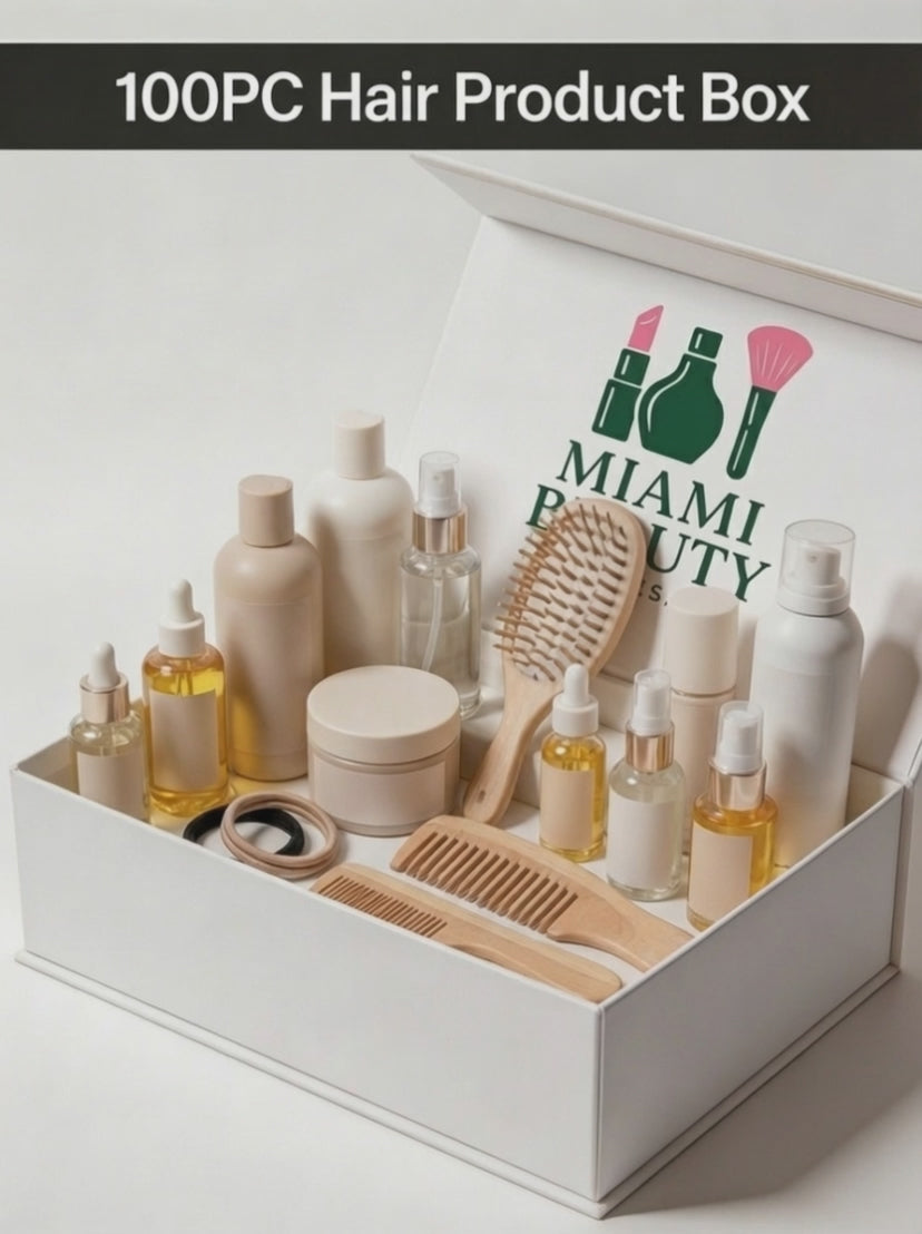 100PC Hair Product Box